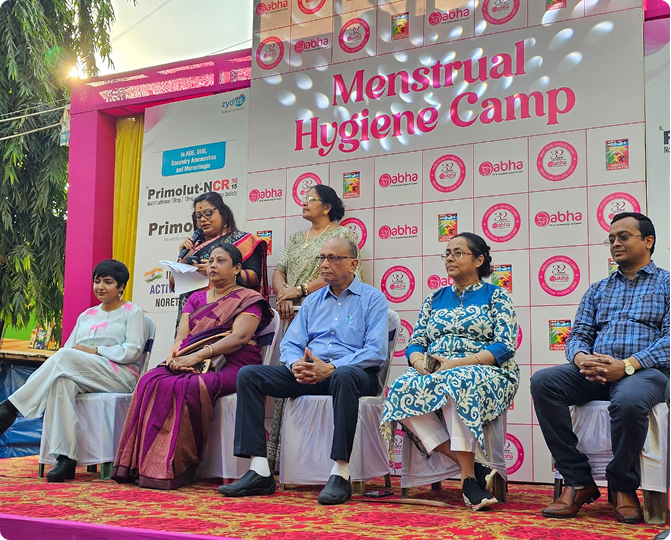 Session in progress at the camp