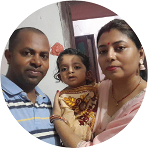 Aruna Kumari and Karunakar Kumari