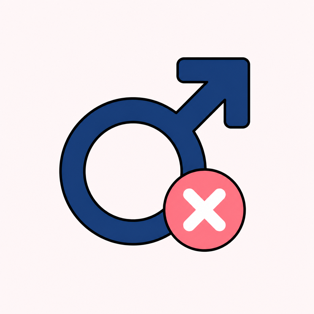 Illustration representing other male infertility issues